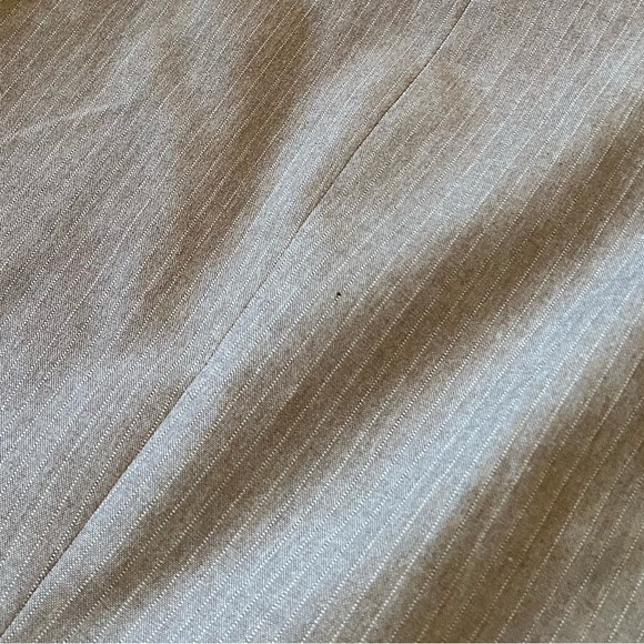 Vintage Yves Saint Laurent Men’s Button Front Tweed Suit Blazer Jacket Sz 42 Tan - Picture 15 of 15